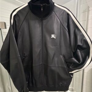 Rare Burberry X Supreme Lambskin Track Jacket